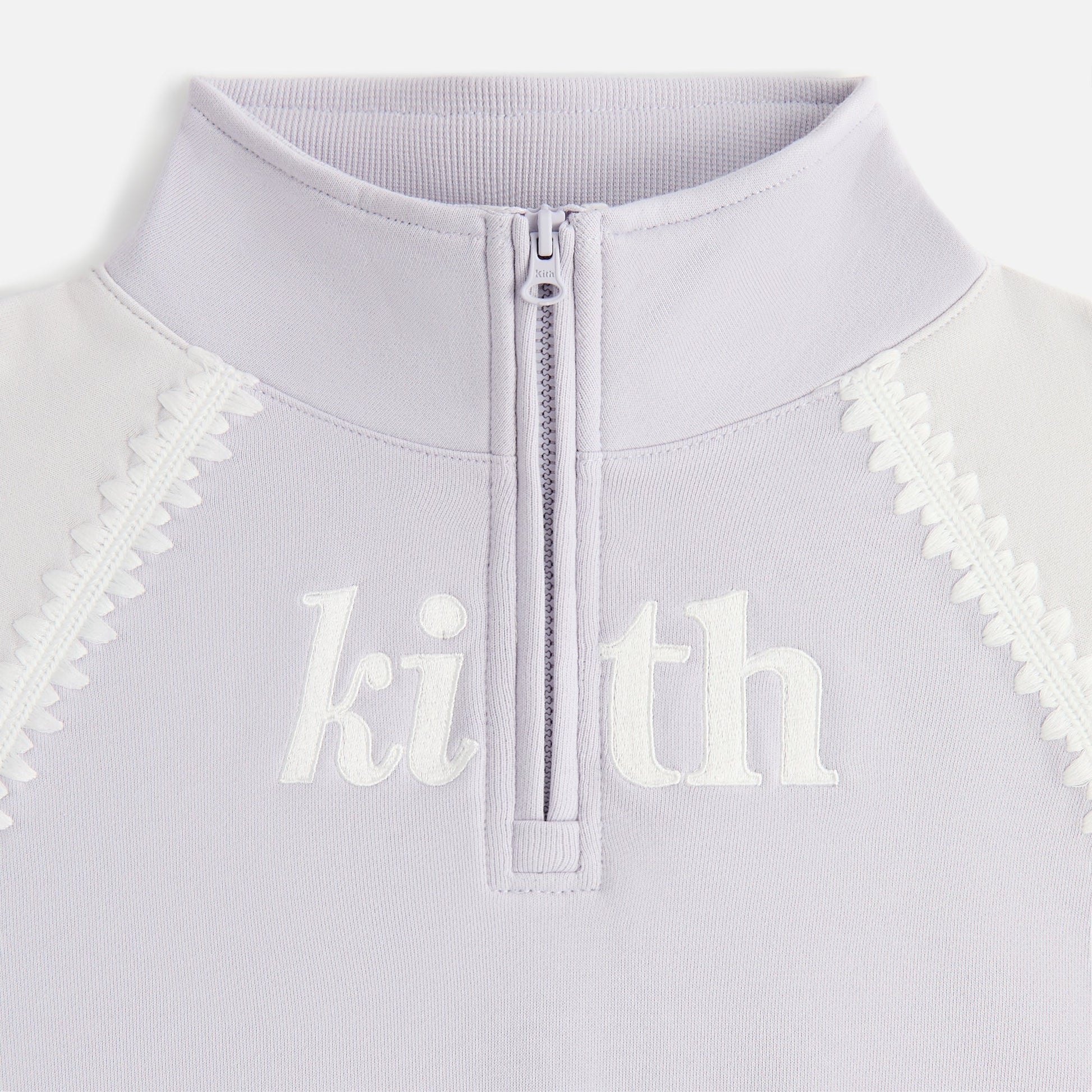 Kids Kith Kith Kids Color-Blocked Vale Fallon Quarter Zip - Echo