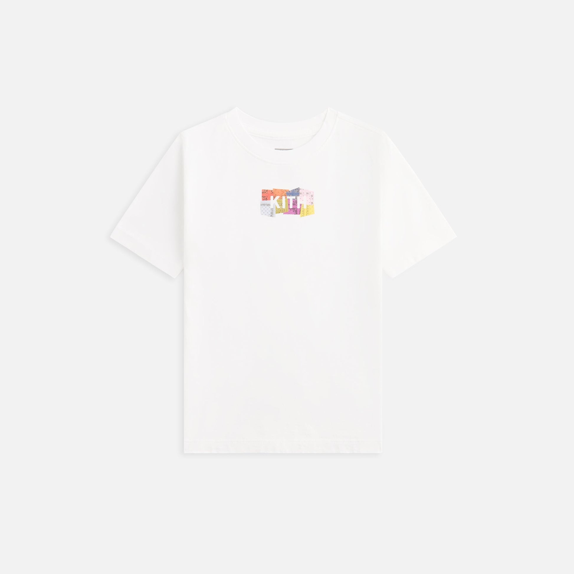 Kids Kith Kith Kids Quilt Classic Logo Tee - White
