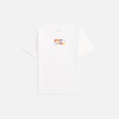 Kids Kith Kith Kids Quilt Classic Logo Tee - White