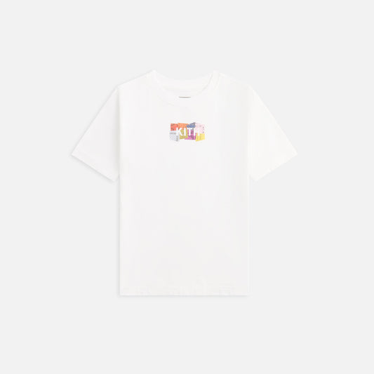 Kids Kith Kith Kids Quilt Classic Logo Tee - White