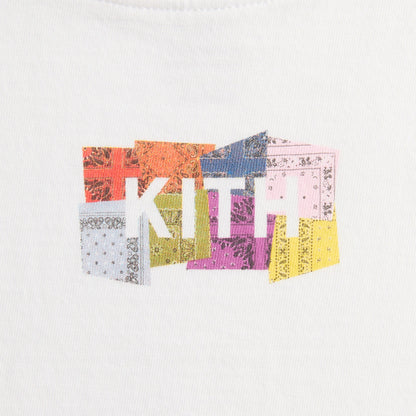 Kids Kith Kith Kids Quilt Classic Logo Tee - White