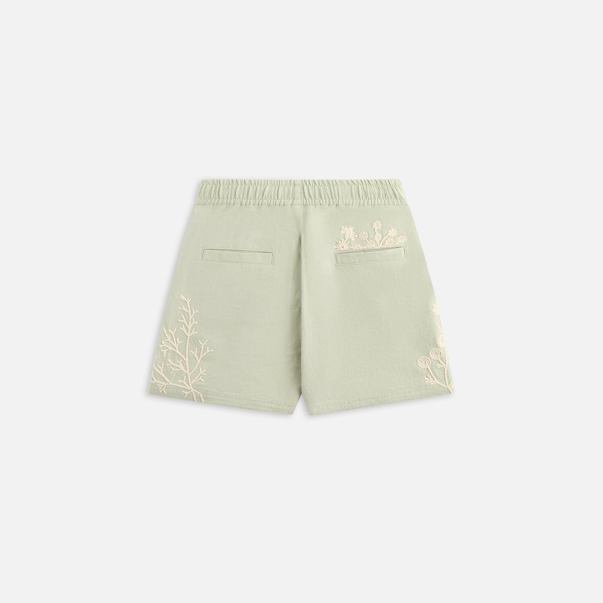 Kids Kith Kith Kids Floral Fairfax Short - Mint