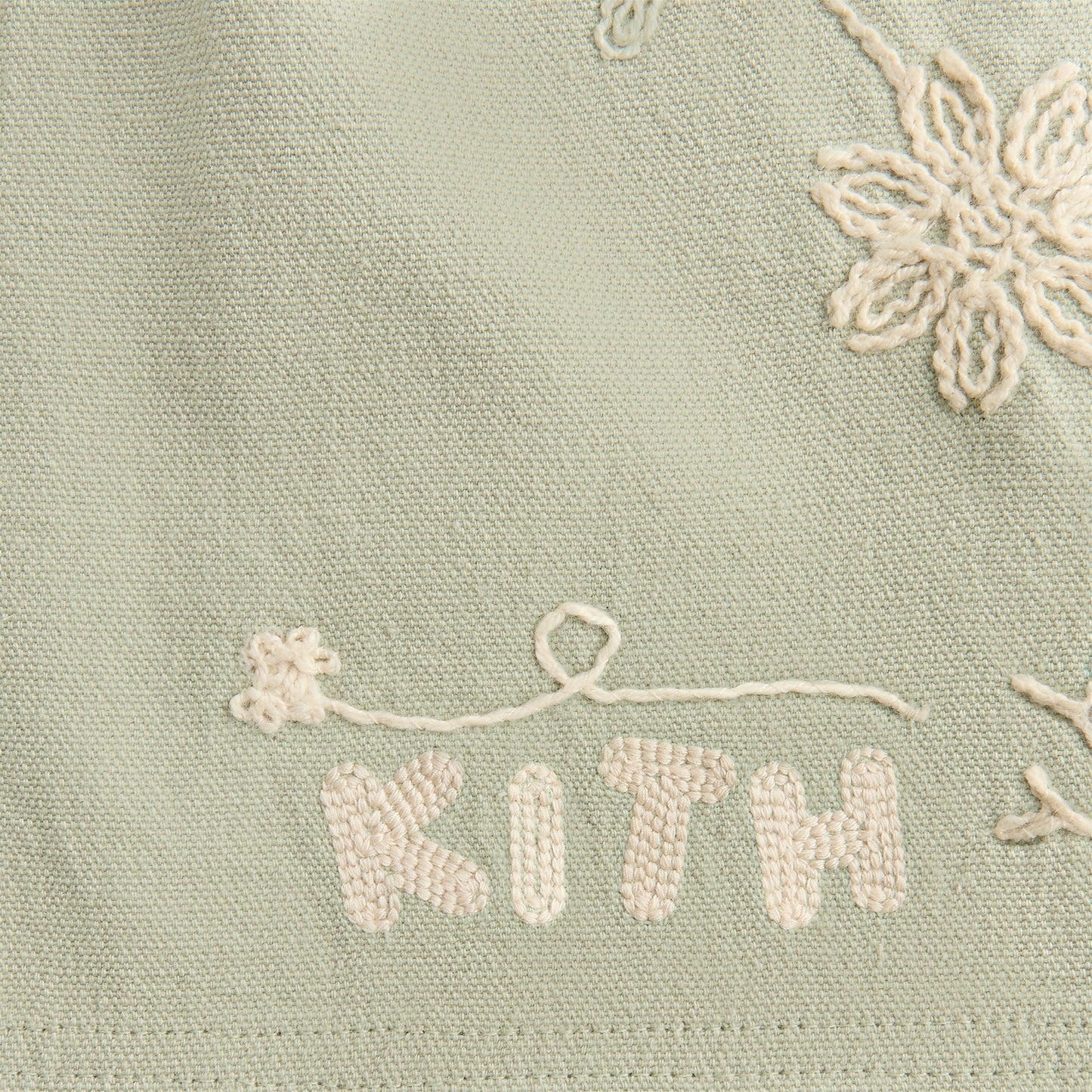 Kids Kith Kith Kids Floral Fairfax Short - Mint