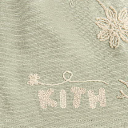 Kids Kith Kith Kids Floral Fairfax Short - Mint