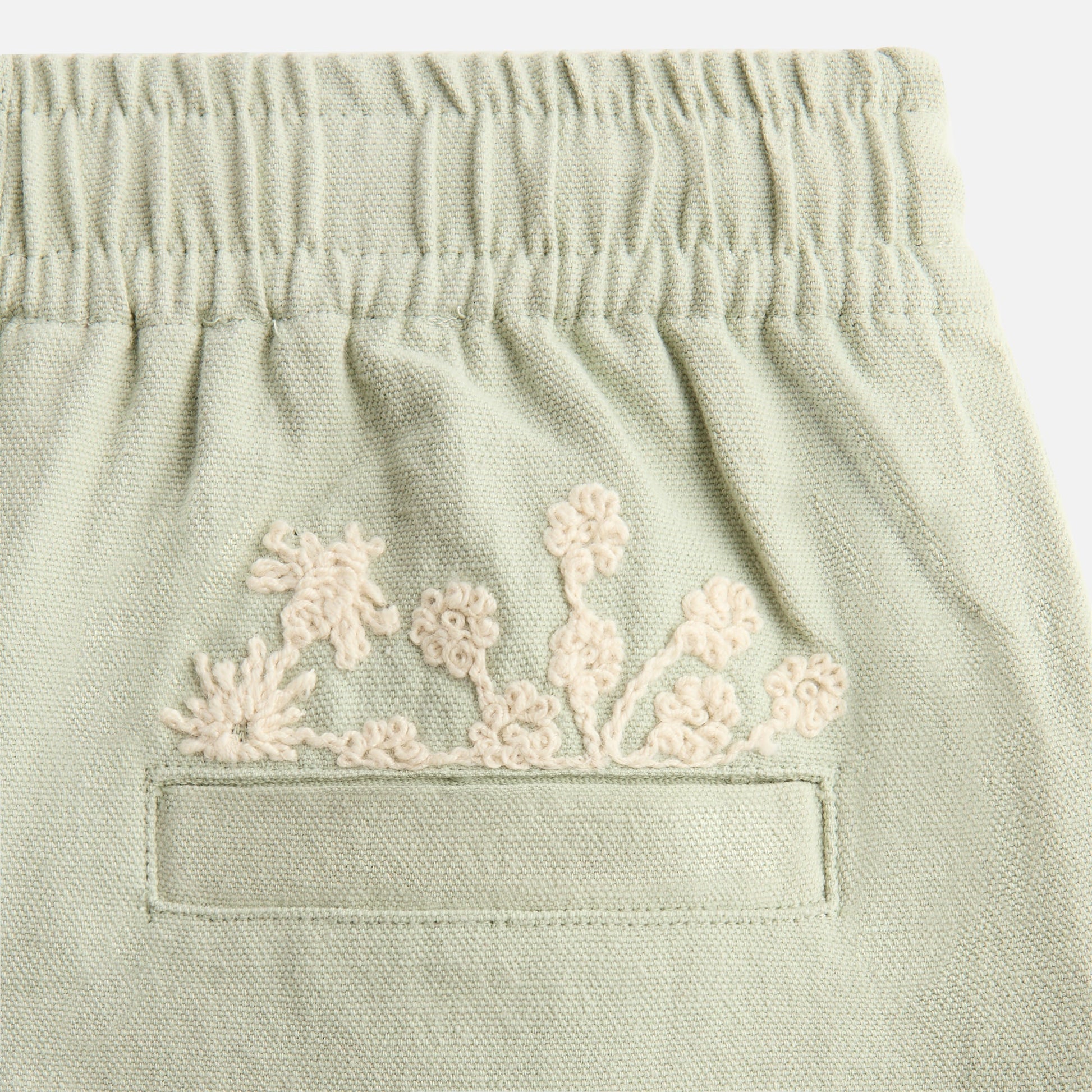 Kids Kith Kith Kids Floral Fairfax Short - Mint