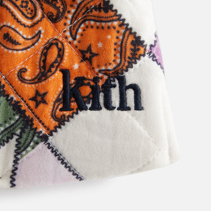 Kids Kith Kith Kids Quilted Patchwork Skirt - Sandrift