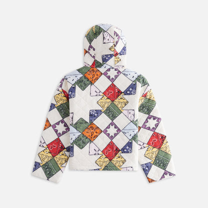 Kids Kith Kith Kids Quilted Patchwork Harrison Pullover - Sandrift