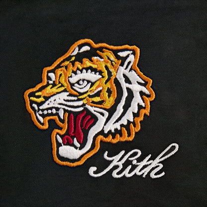 Kids Kith Kith Baby Satin Tiger Souvenir Jacket - Black