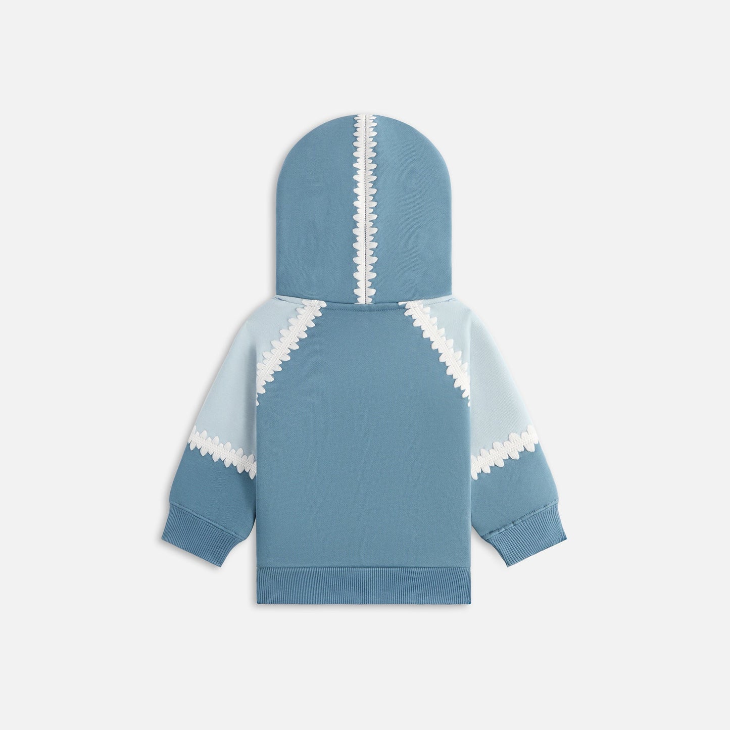 Kids Kith Kith Baby Color-Blocked Vale Nelson Quarter Zip Hoodie - Farrow