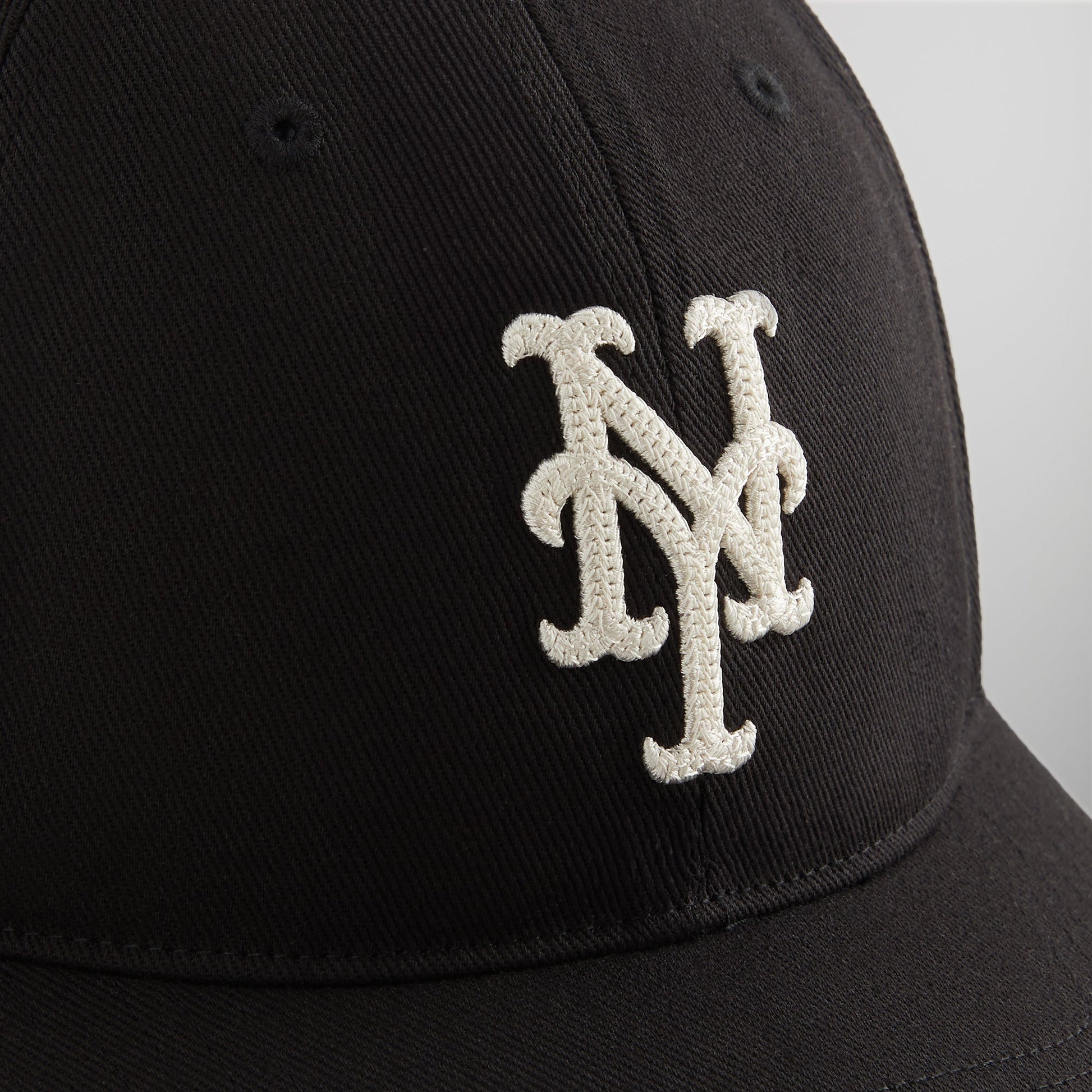 Men Kith Kith & '47 for the New York Mets Heavy Twill Franchise LS Cap - Black