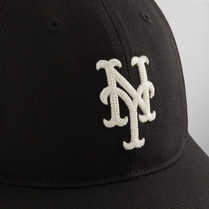 Men Kith Kith & '47 for the New York Mets Heavy Twill Franchise LS Cap - Black