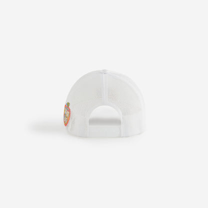 Kids Kith Kith Kids New York Classic Logo Trucker Cap - White