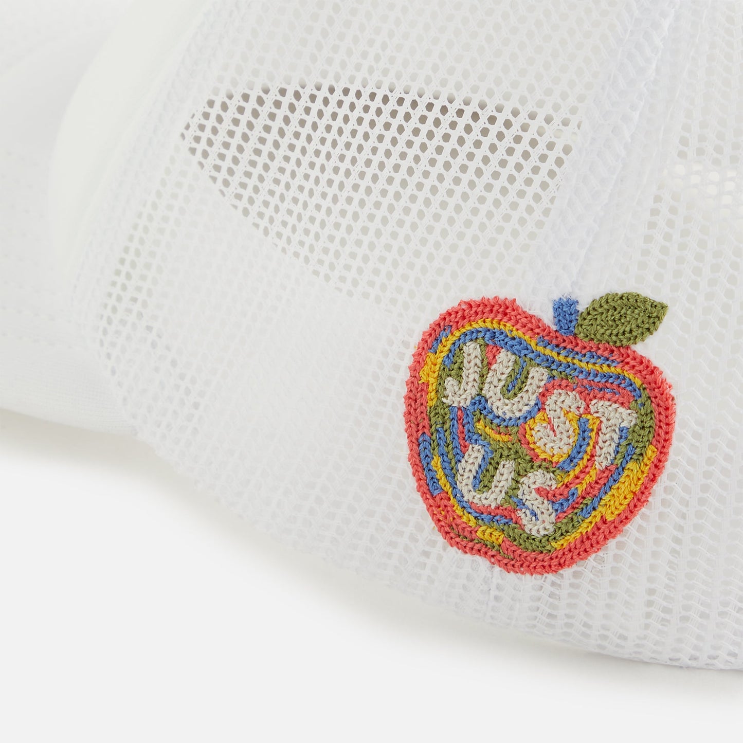 Kids Kith Kith Kids New York Classic Logo Trucker Cap - White