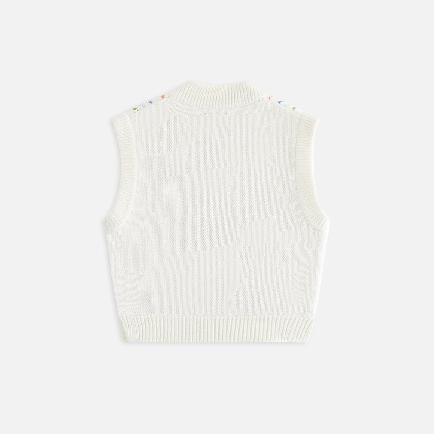 Kids Kith Kith Kids Novelty Cable Knit Vest - Sandrift