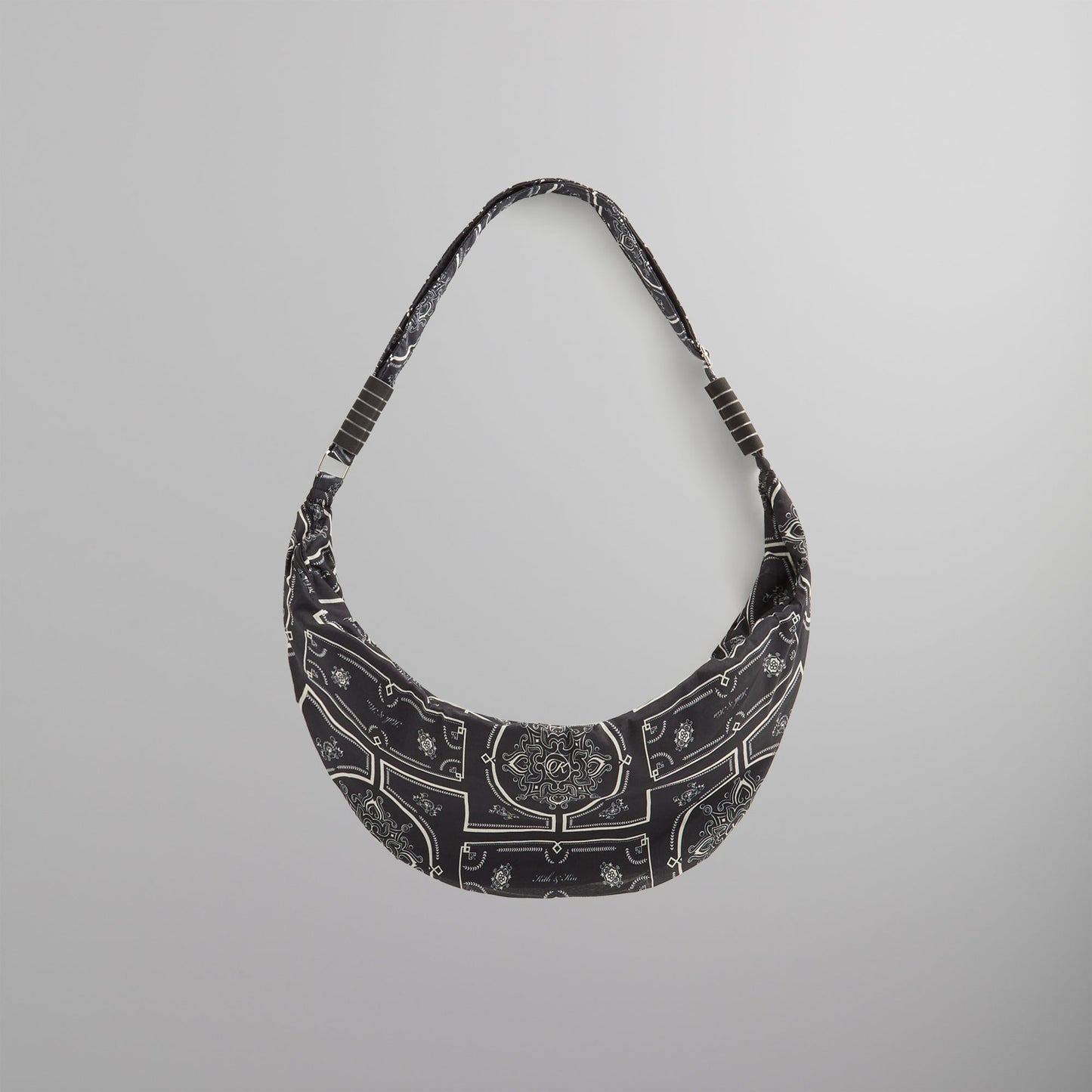 Men Kith Kith Paisley Hobo Crossbody - Black