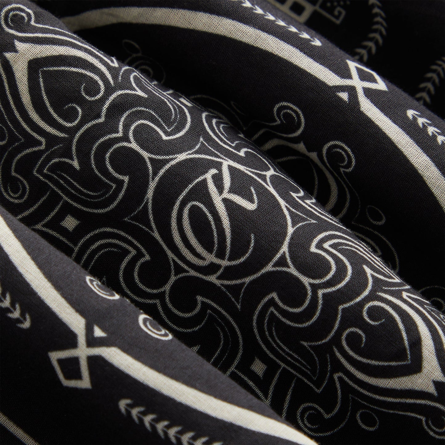 Men Kith Kith Paisley Hobo Crossbody - Black