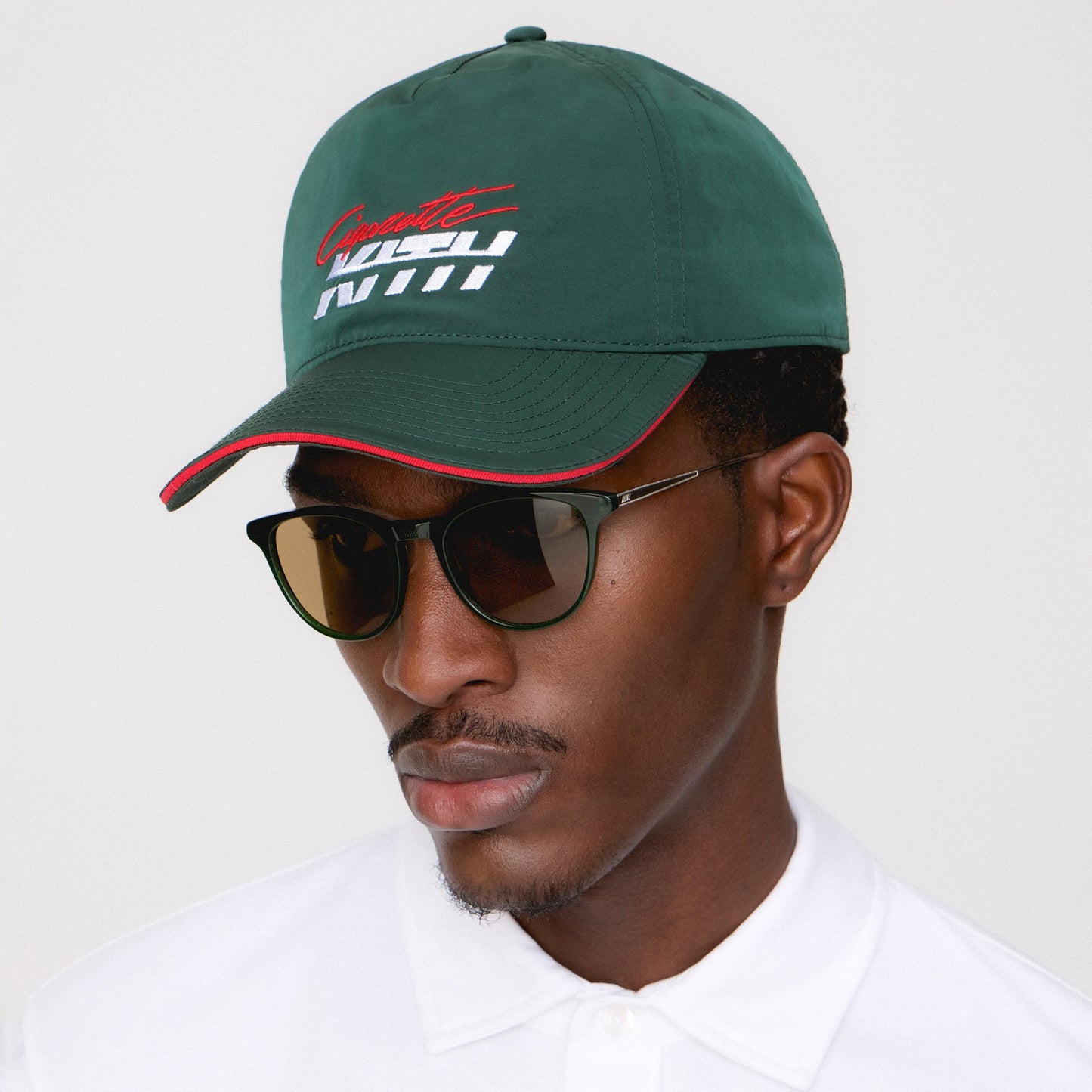 Men Kith Kith for Cigarette Wrinkle Nylon Bay Speed Low Pinch Crown Snapback -