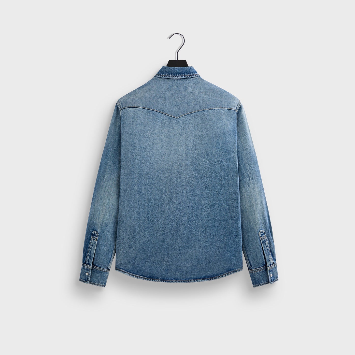 Men Kith Kith Webster Denim Shirt - Medium Indigo