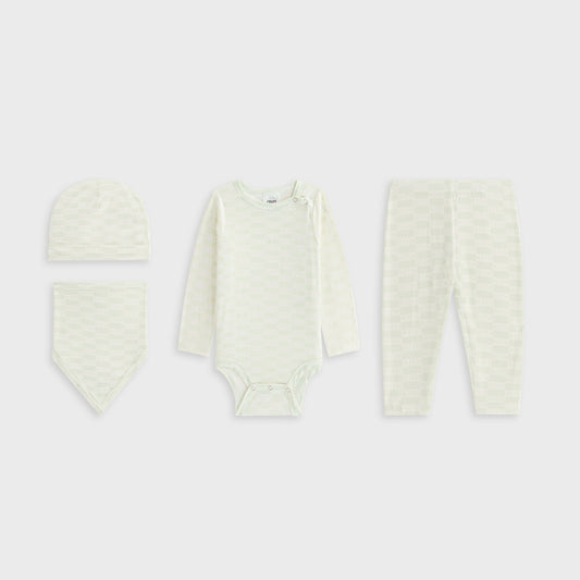 Kids Kith Kith Baby Classic Gift Set - Dusty Aqua
