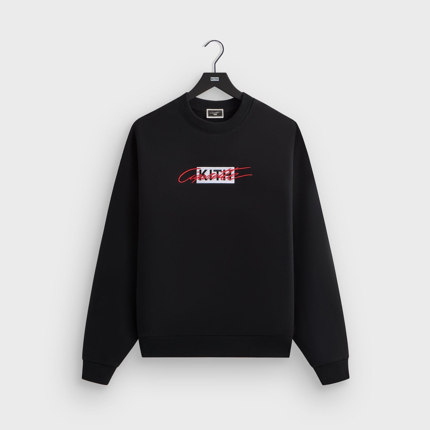 Men Kith Kith for Cigarette Racing Legend Nelson Crewneck - Black