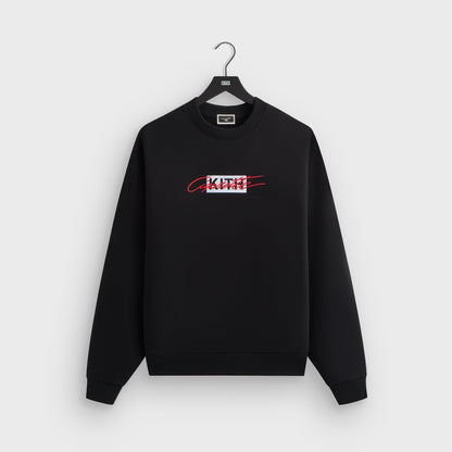 Men Kith Kith for Cigarette Racing Legend Nelson Crewneck - Black