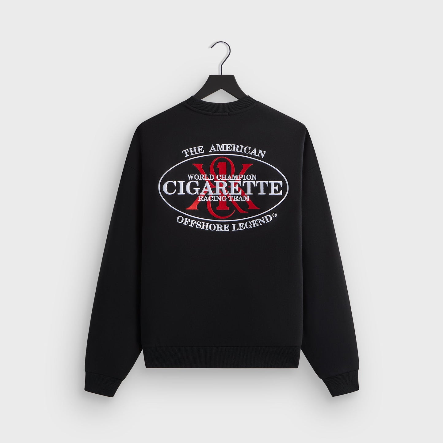 Men Kith Kith for Cigarette Racing Legend Nelson Crewneck - Black