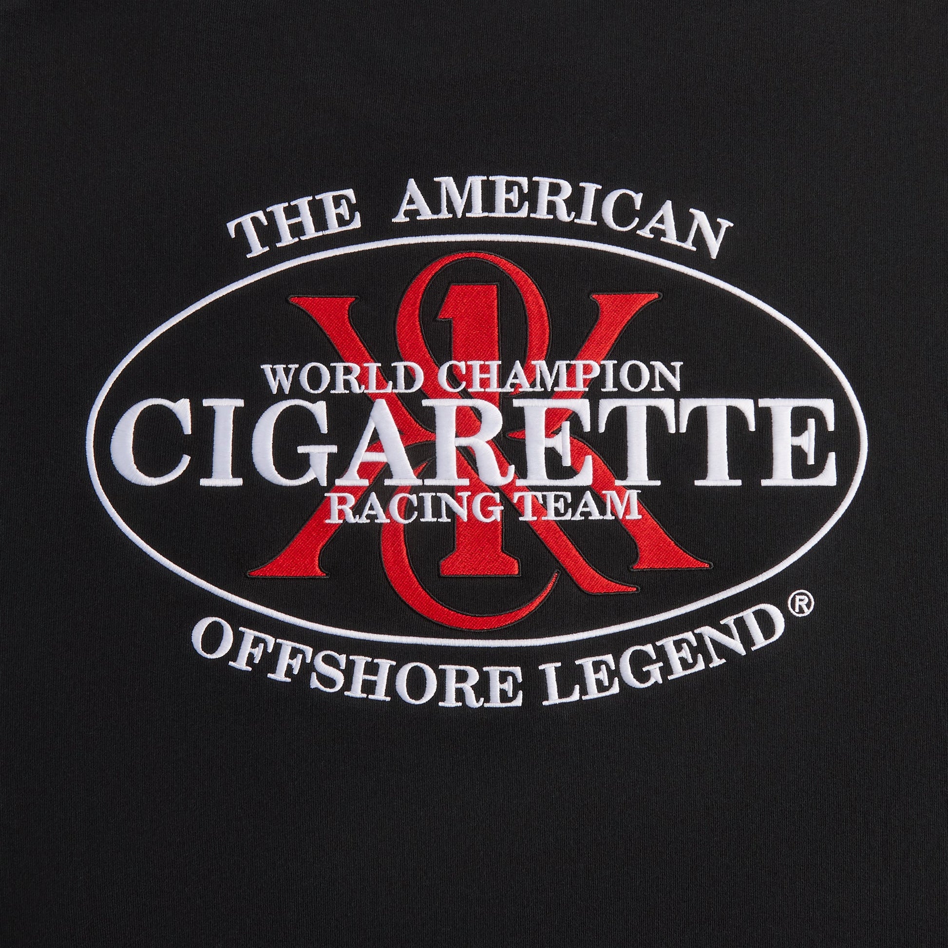 Men Kith Kith for Cigarette Racing Legend Nelson Crewneck - Black