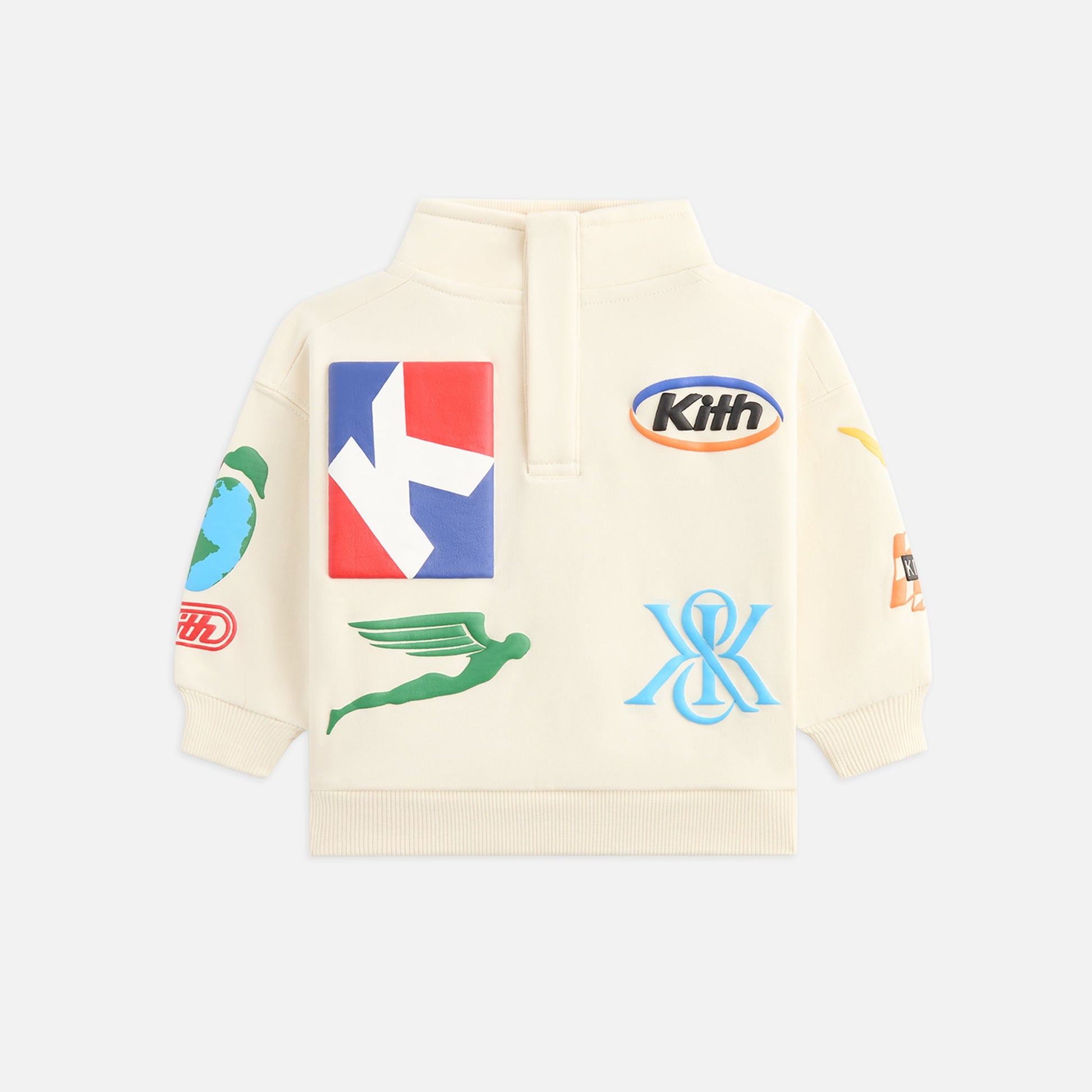 Kids Kith Kith Baby Logo Nelson Rugby - Sandrift