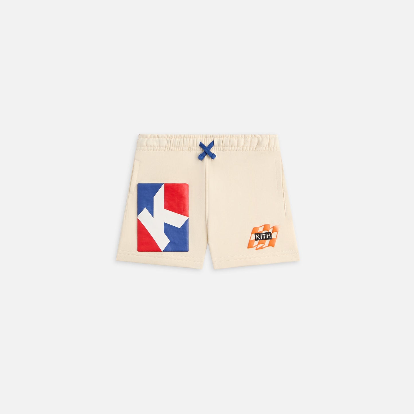 Kids Kith Kith Baby Logo Nelson Short - Sandrift
