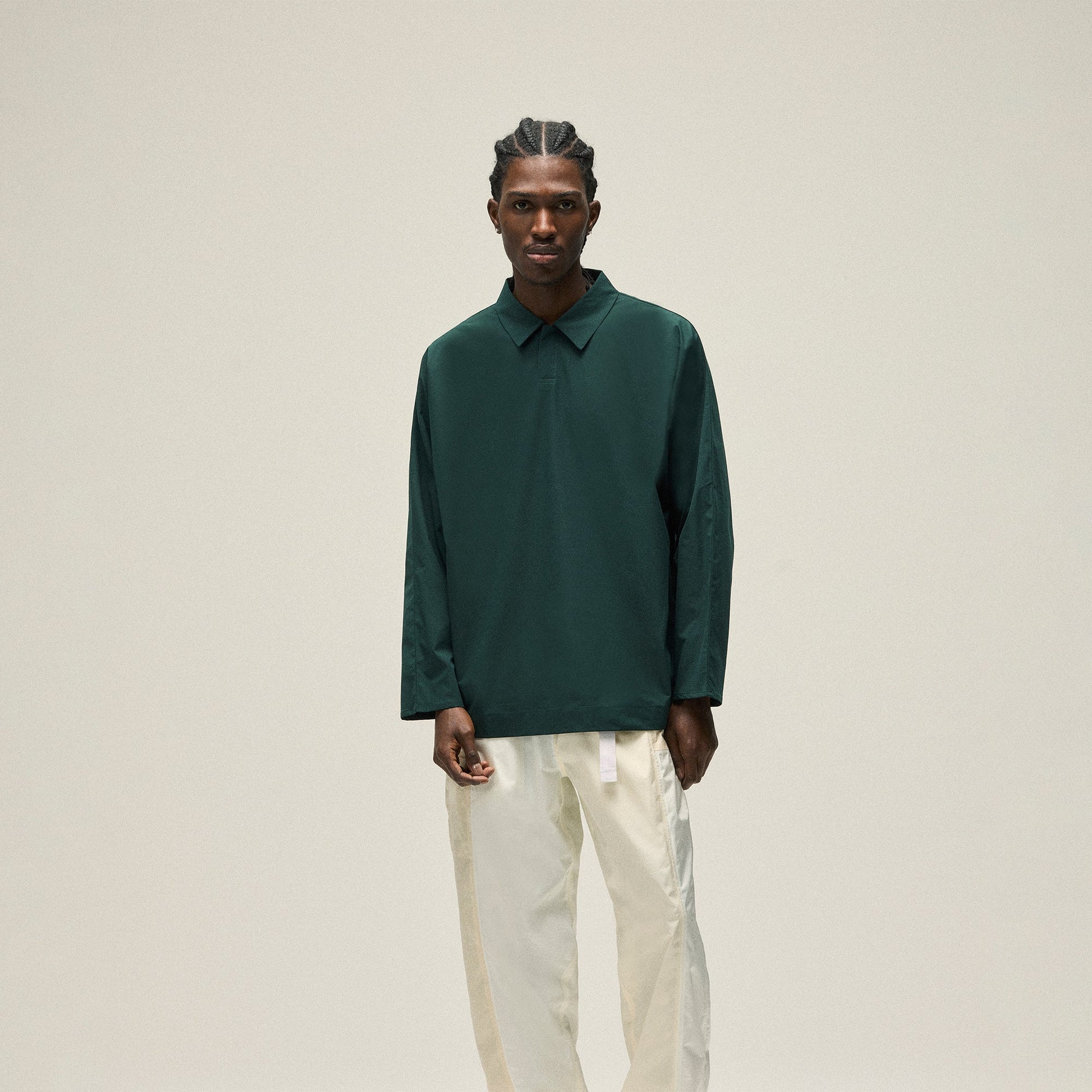 Men Kith Kith Color-Blocked Belted Callum Pant - Whisper