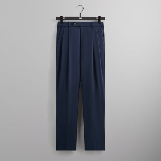 Men Kith &Kin Kylan Pleater Trouser - Nocturnal