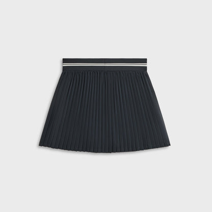 Women Kith Kith Women Amaya II Pleated Skirt - Black