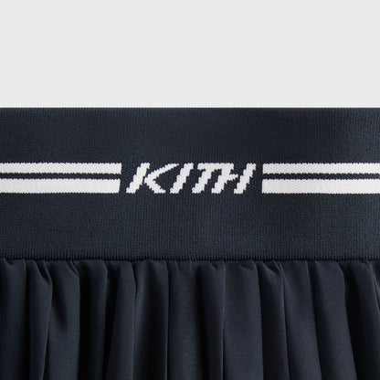 Women Kith Kith Women Amaya II Pleated Skirt - Black