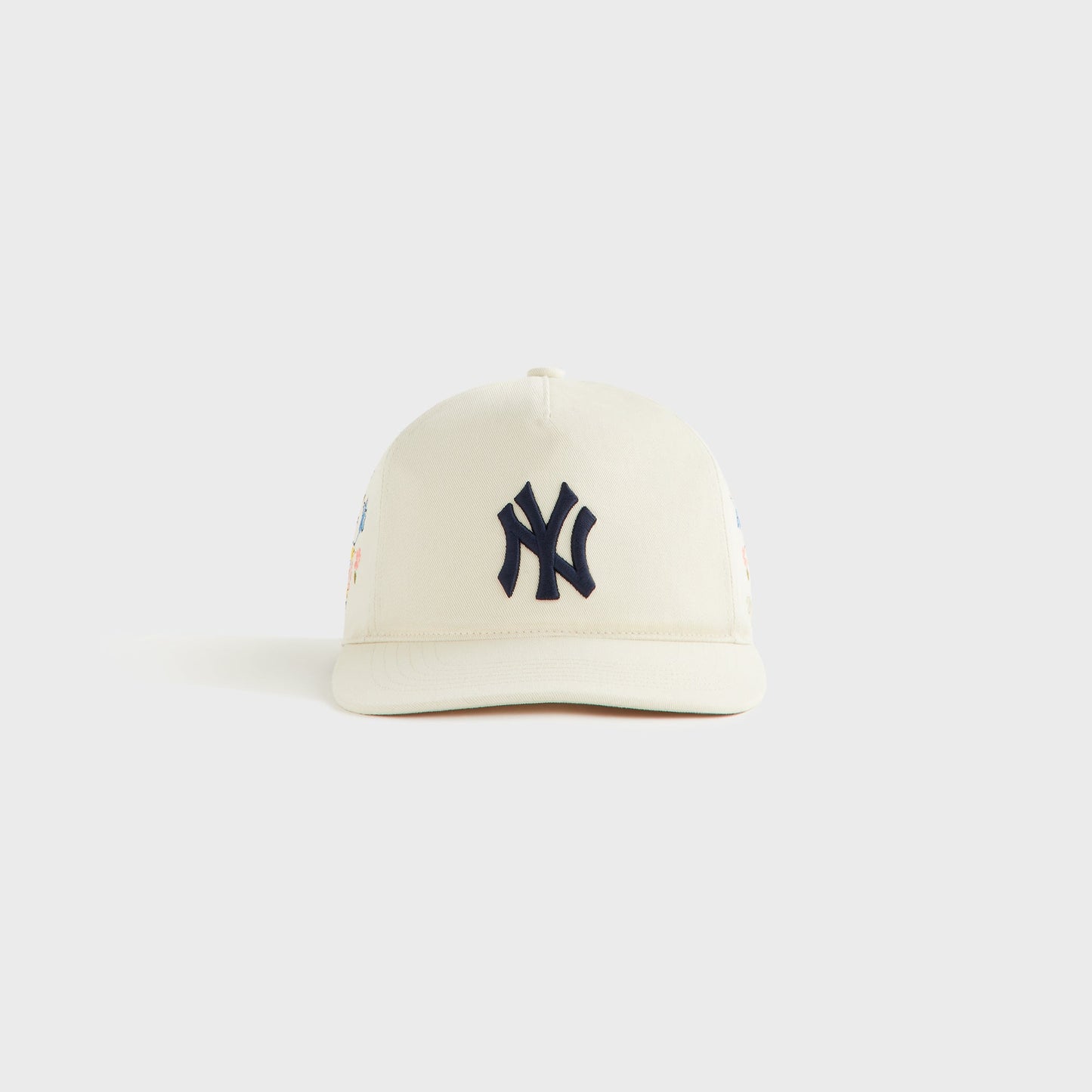 Kids Kith Kith Kids for the New York Yankees Floral Hitch Snapback - Sandrift