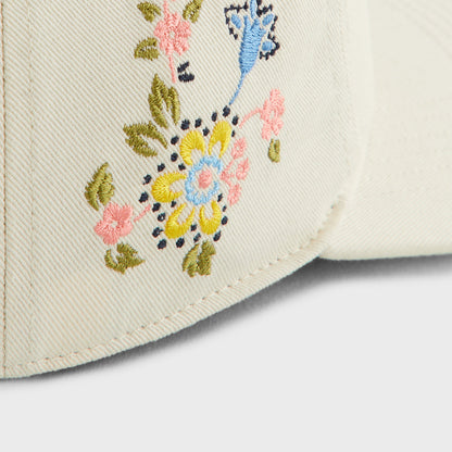 Kids Kith Kith Kids for the New York Yankees Floral Hitch Snapback - Sandrift