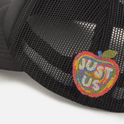 Kids Kith Kith Kids New York Classic Logo Trucker Cap - Black
