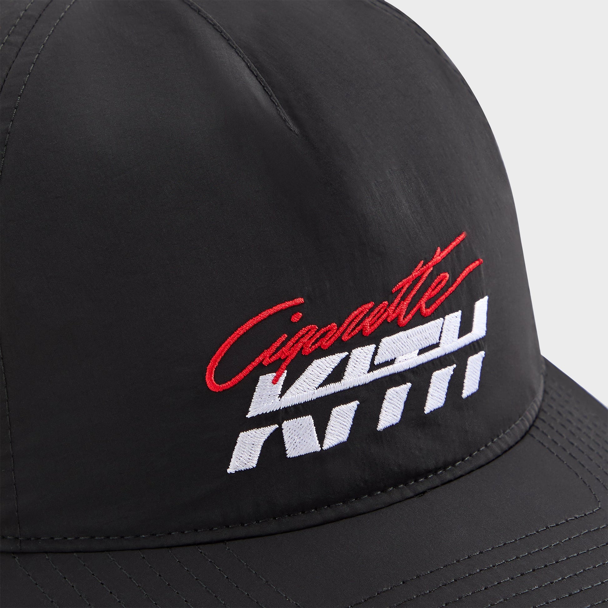 Men Kith Kith for Cigarette Wrinkle Nylon Bay Speed Low Pinch Crown Snapback -