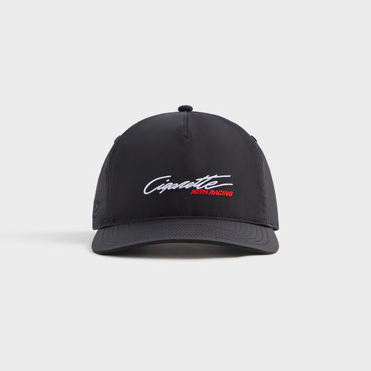 Men Kith Kith for Cigarette Wrinkle Nylon Bay Low Pinch Crown Snapback - Black