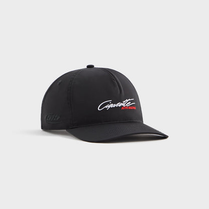 Men Kith Kith for Cigarette Wrinkle Nylon Bay Low Pinch Crown Snapback - Black