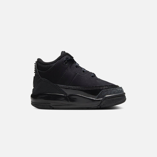 Kids Kith Jordan TD Air Jordan 3 Retro - Black / Dark Charcoal / Black
