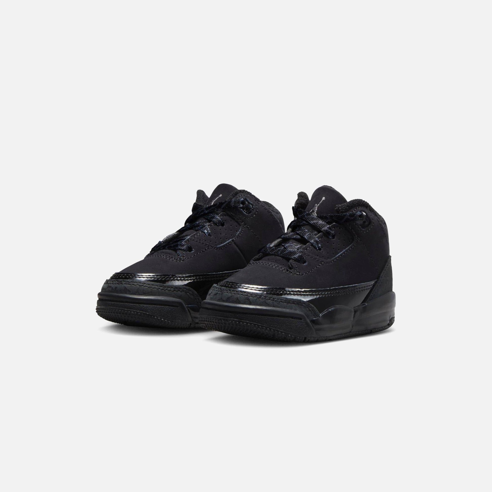 Kids Kith Jordan TD Air Jordan 3 Retro - Black / Dark Charcoal / Black
