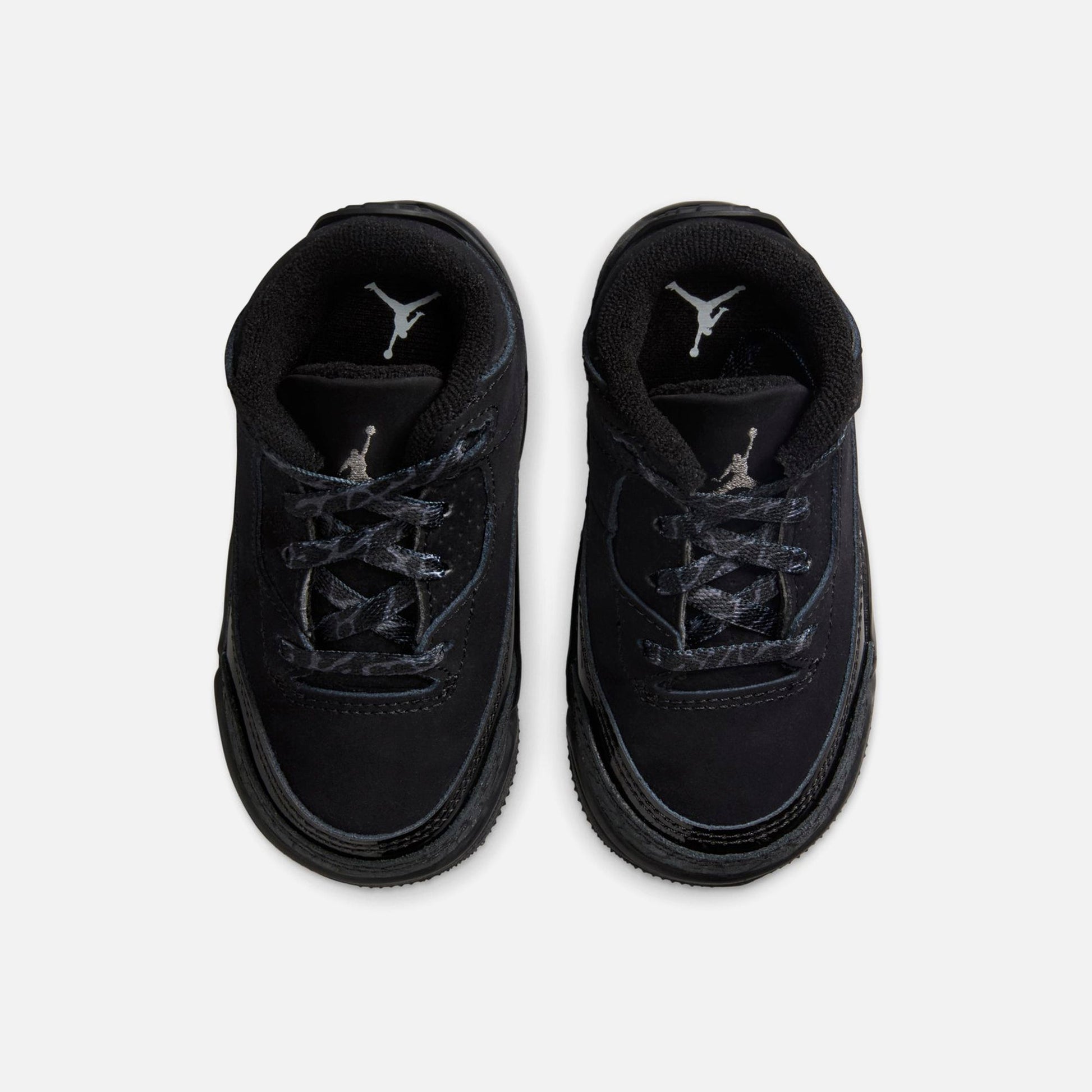 Kids Kith Jordan TD Air Jordan 3 Retro - Black / Dark Charcoal / Black
