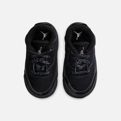 Kids Kith Jordan TD Air Jordan 3 Retro - Black / Dark Charcoal / Black