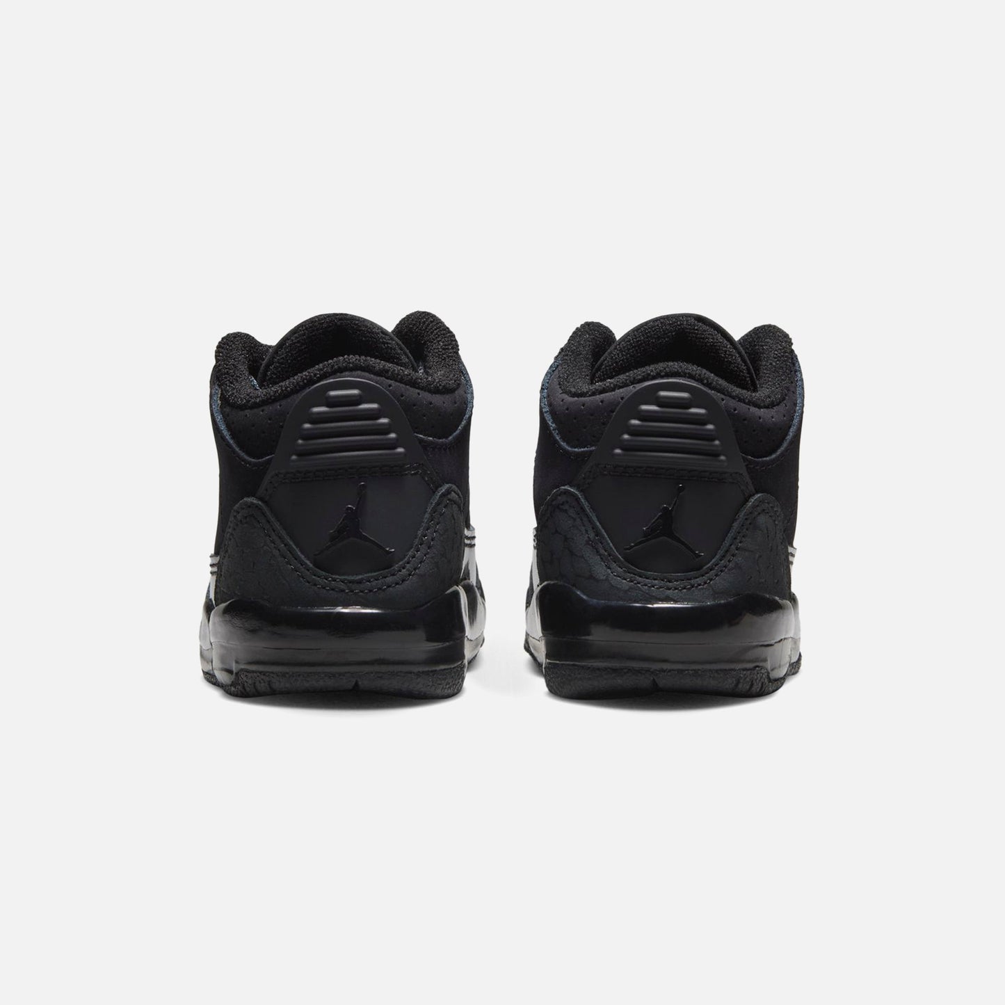 Kids Kith Jordan TD Air Jordan 3 Retro - Black / Dark Charcoal / Black
