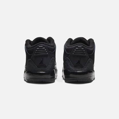 Kids Kith Jordan TD Air Jordan 3 Retro - Black / Dark Charcoal / Black