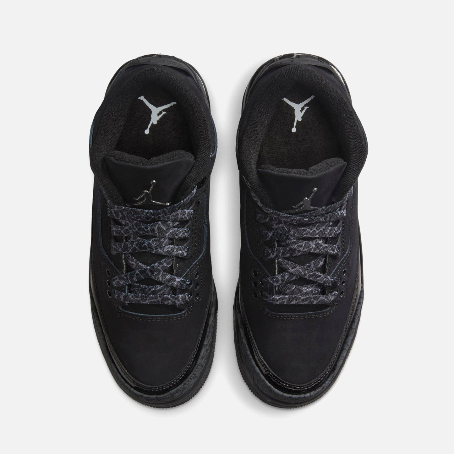 Kids Kith Jordan GS Air Jordan 3 Retro - Black / Dark Charcoal / Black