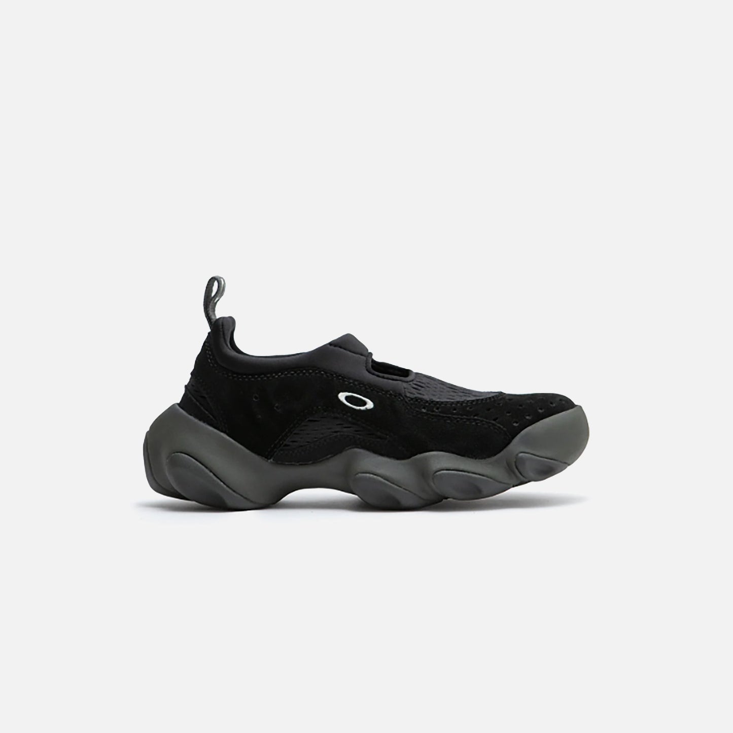 Men Kith Oakley Suede Flesh Sandal - Black