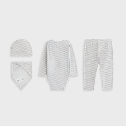 Kids Kith Kith Baby Classic Gift Set - Light Heather Grey