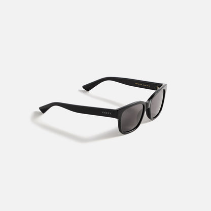 Men Kith Gucci Square Sunglasses - Black / Grey