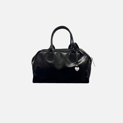 Women Kith MARGESHERWOOD Soft Bowling Bag - Crinkle Black